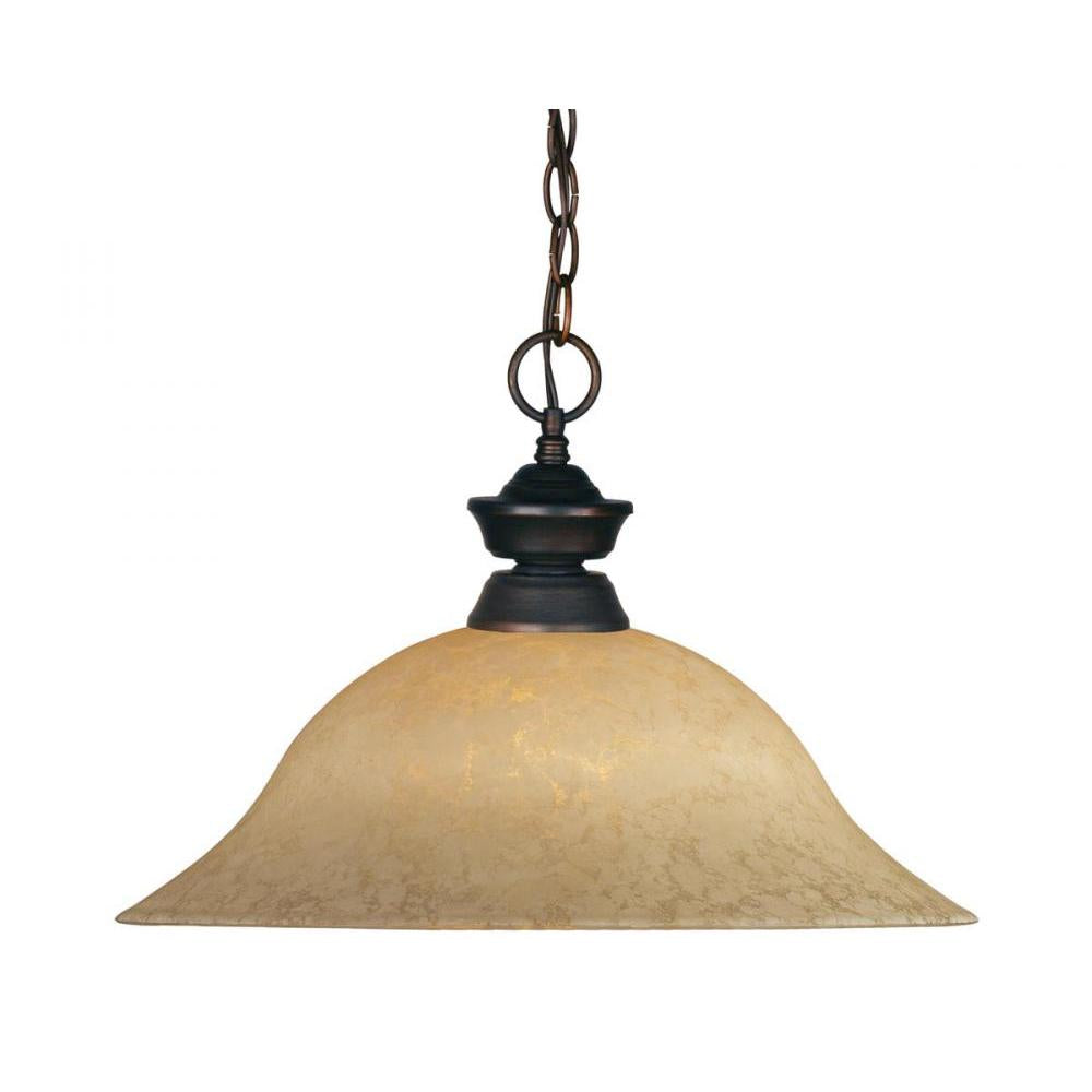 1 Light Pendant-Golden Mottle