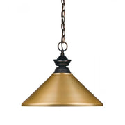 1 Light Pendant-Satin Gold