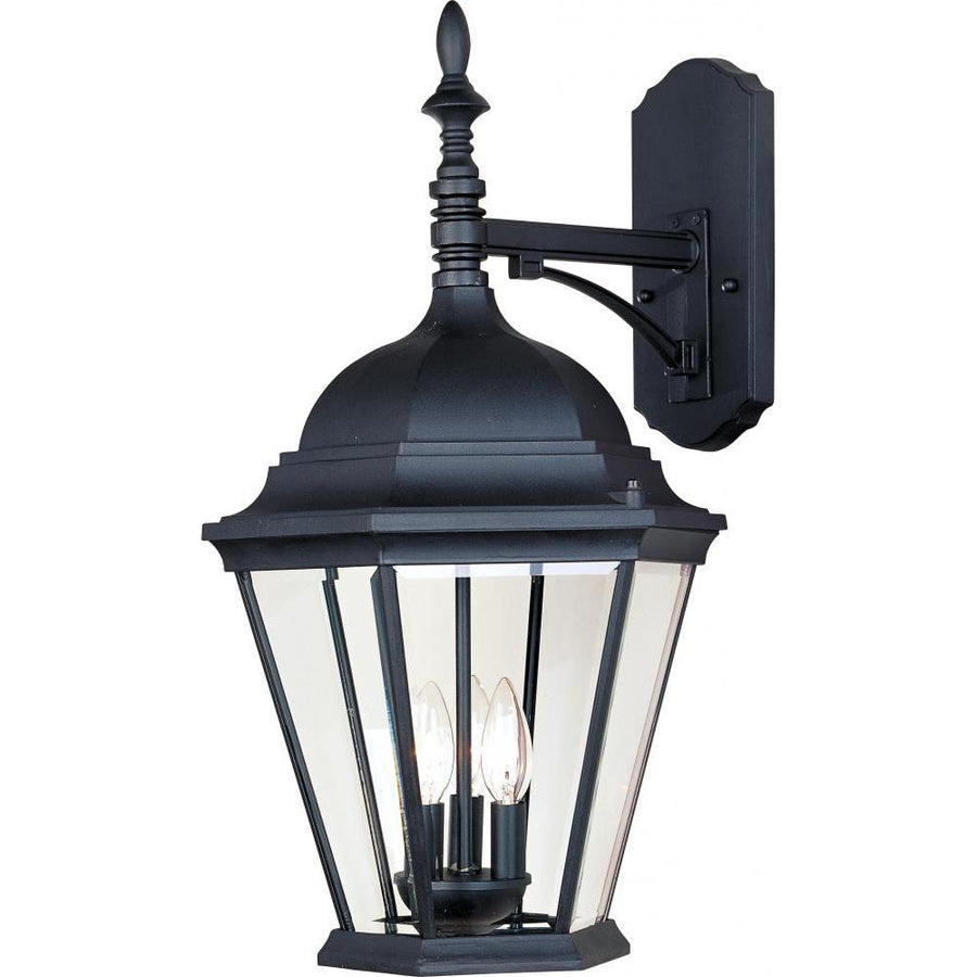 Westlake 13 Inch Outdoor Wall Lantern – Black