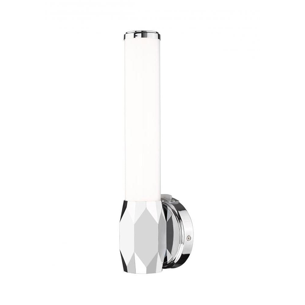 1 Light Wall Sconce-Frosted