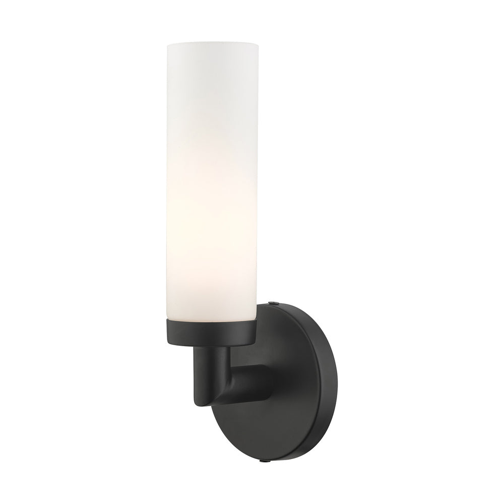 Livex Lighting AERO 10103-04 Bathroom Fixture Contemporary - Black