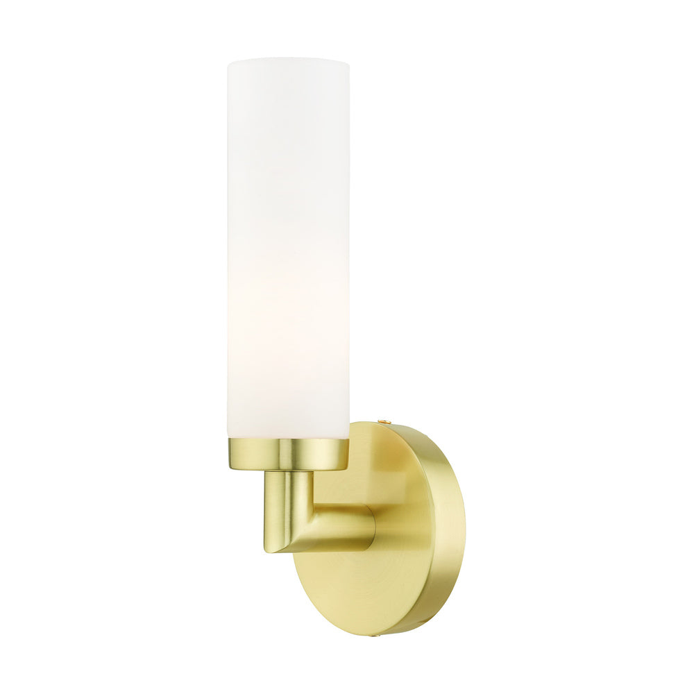 Livex Lighting AERO 10103-12 Bathroom Fixture Contemporary - Satin Brass