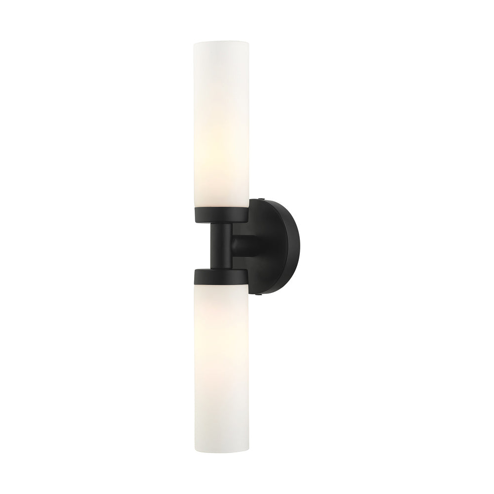 Livex Lighting AERO 10104-04 Bathroom Fixture Contemporary - Black