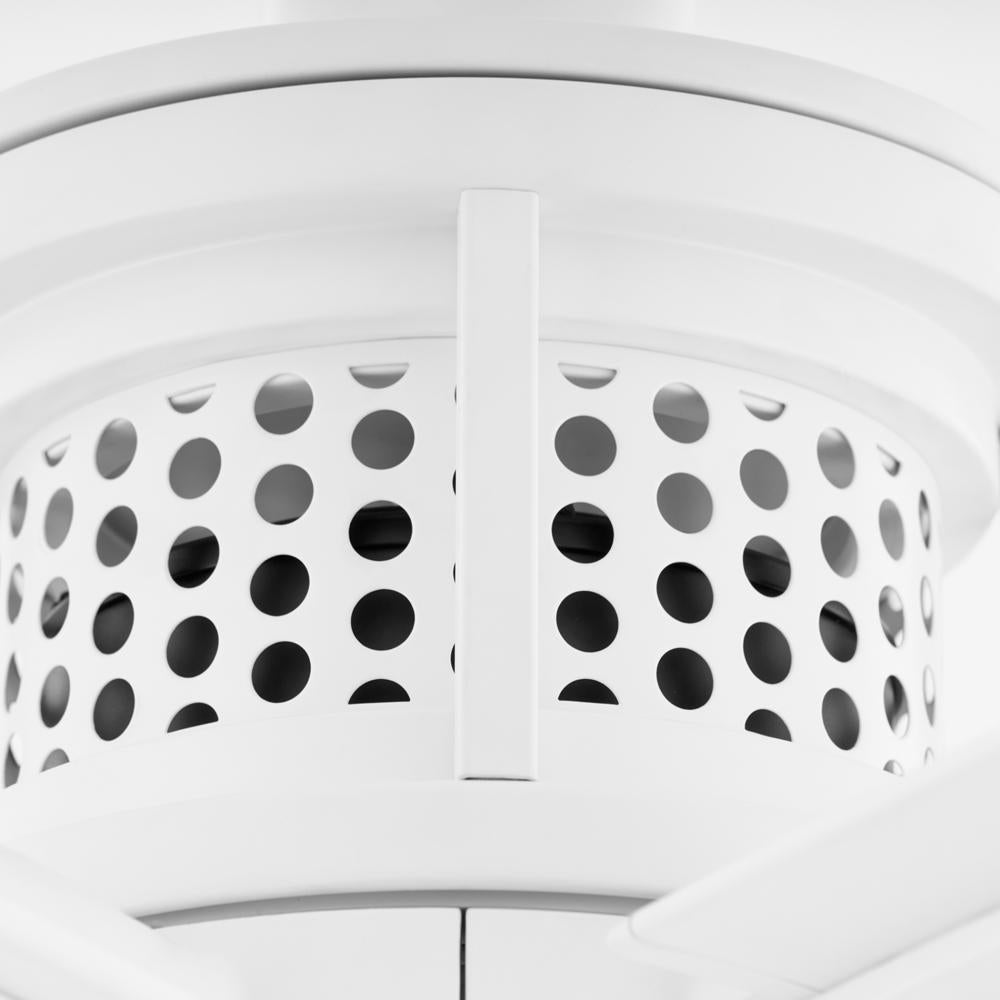 Quorum Lighting ZEUS 101206-8 Fan - Studio White