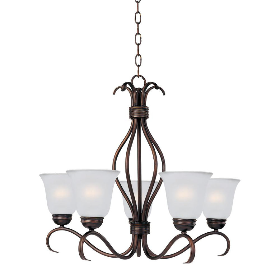Basix 26 Inch Semi Flush Mount Light – Oil Rubbed Bronze