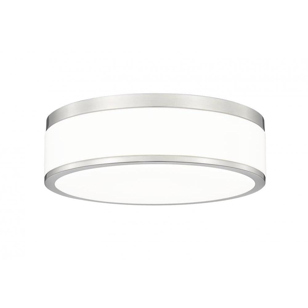 Z-Lite Lighting 1012F12-BN-LED Flush Mount - Nickel