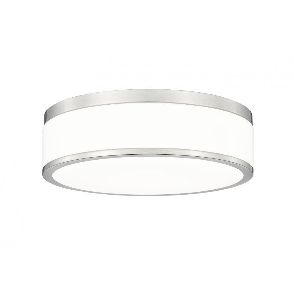 Z-Lite Lighting 1012F12-BN-LED Flush Mount - Nickel