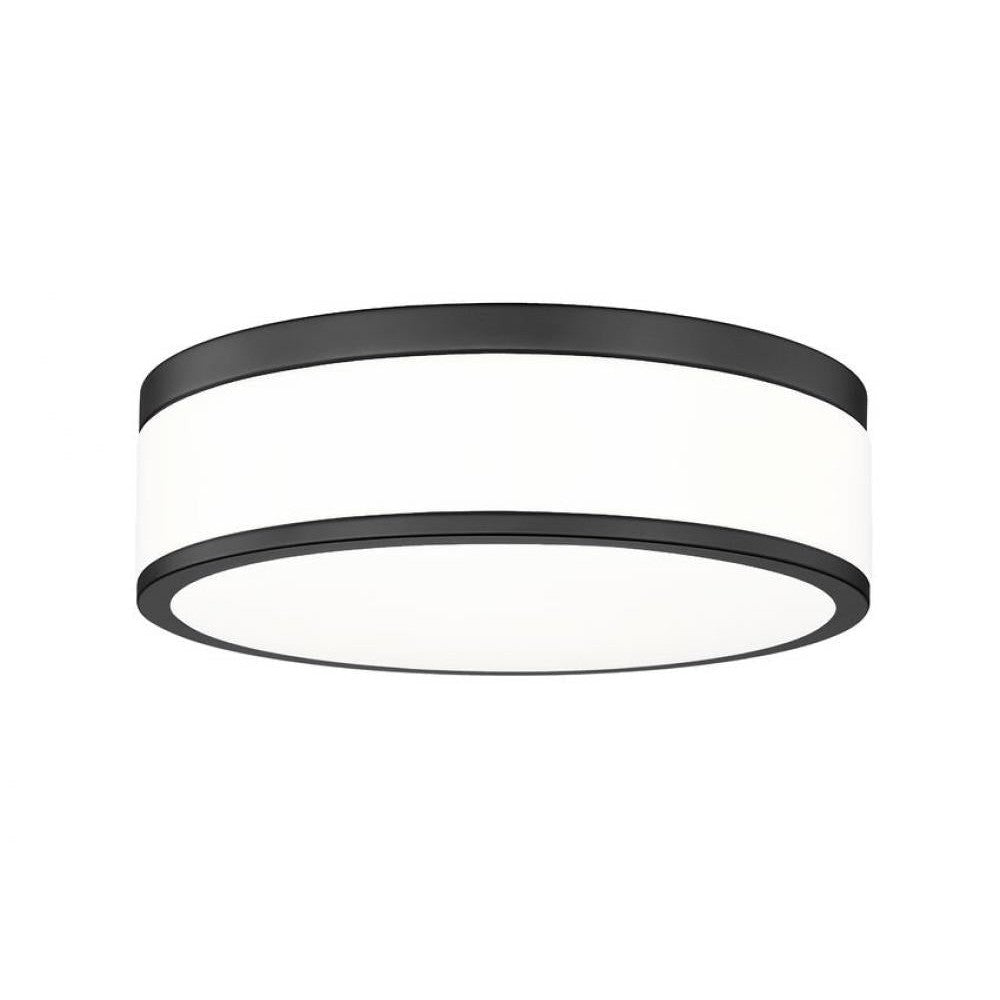 Z-Lite Lighting 1012F12-MB-LED Flush Mount - Black