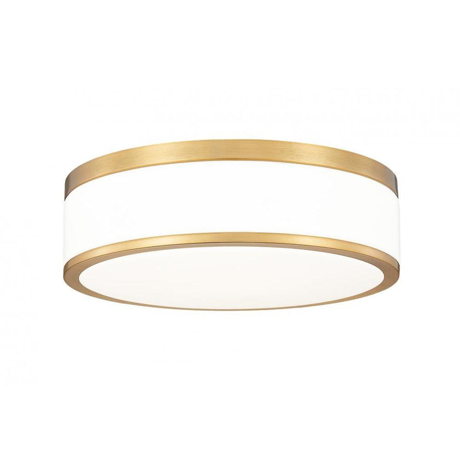 1 Light Flush Mount Light-Frosted