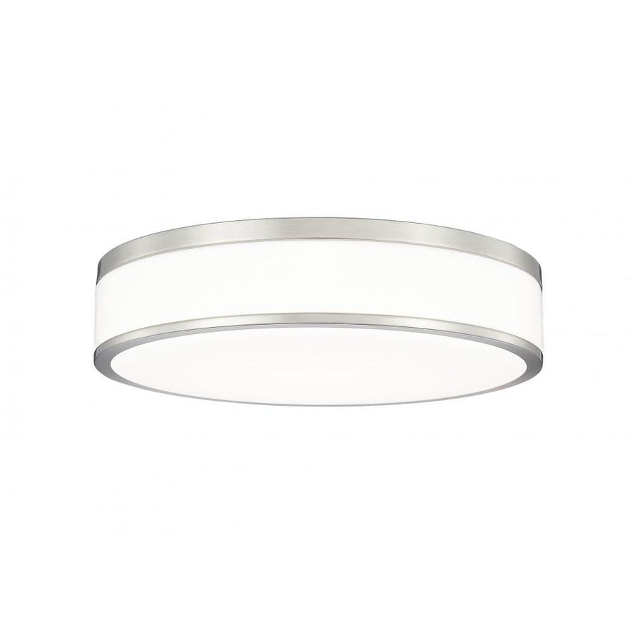 1 Light Flush Mount Light-Frosted