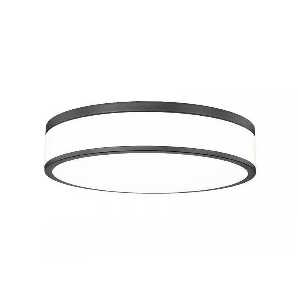 Z-Lite Lighting 1012F16-MB-LED Flush Mount - Black