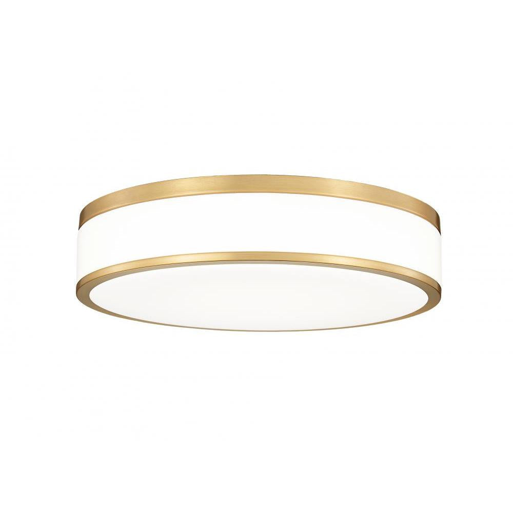 1 Light Flush Mount Light-Frosted