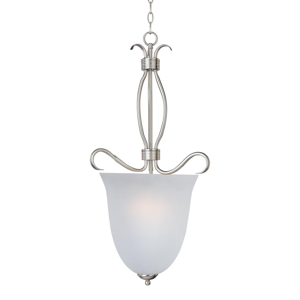 Foyer 14 Inch Chandelier – Satin Nickel