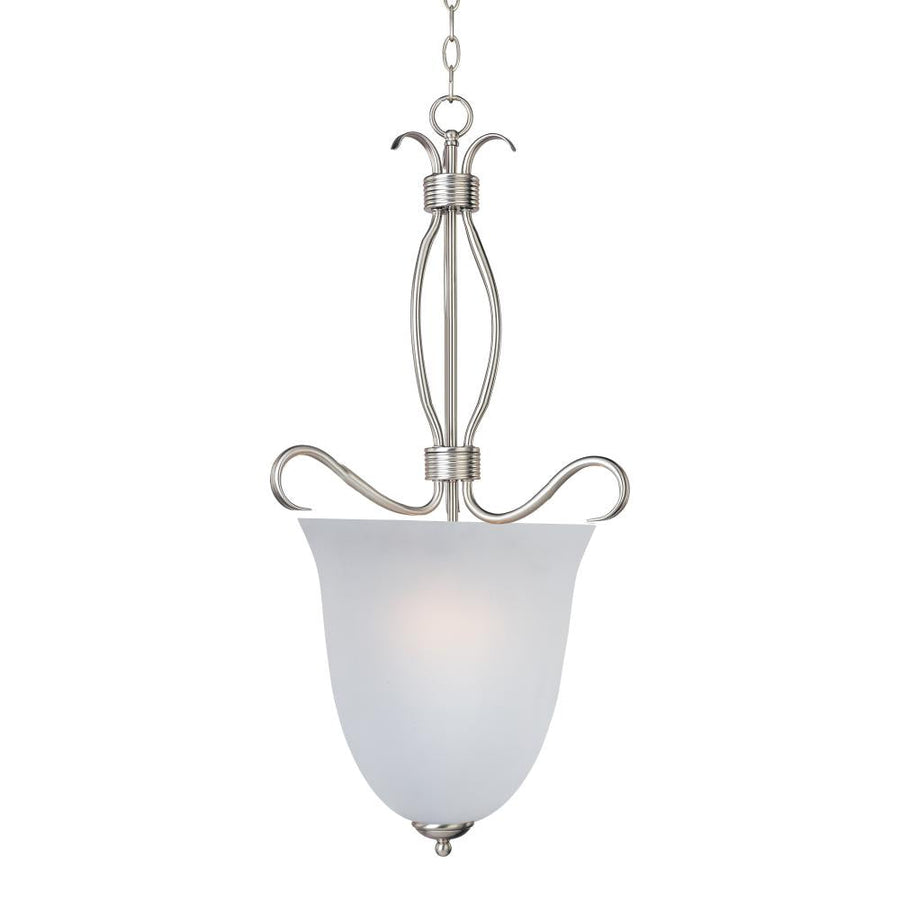 Foyer 14 Inch Chandelier – Satin Nickel