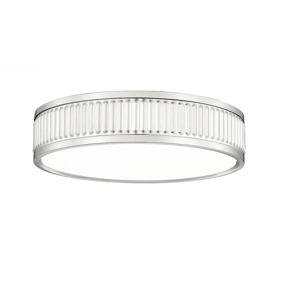1 Light Flush Mount Light-Frosted