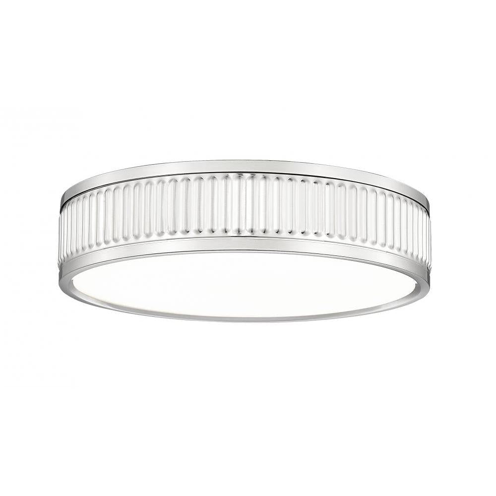 1 Light Flush Mount Light-Frosted