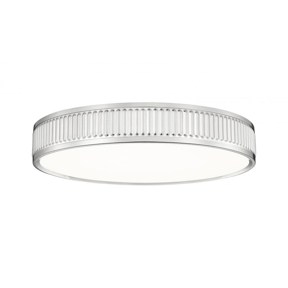 1 Light Flush Mount Light-Frosted