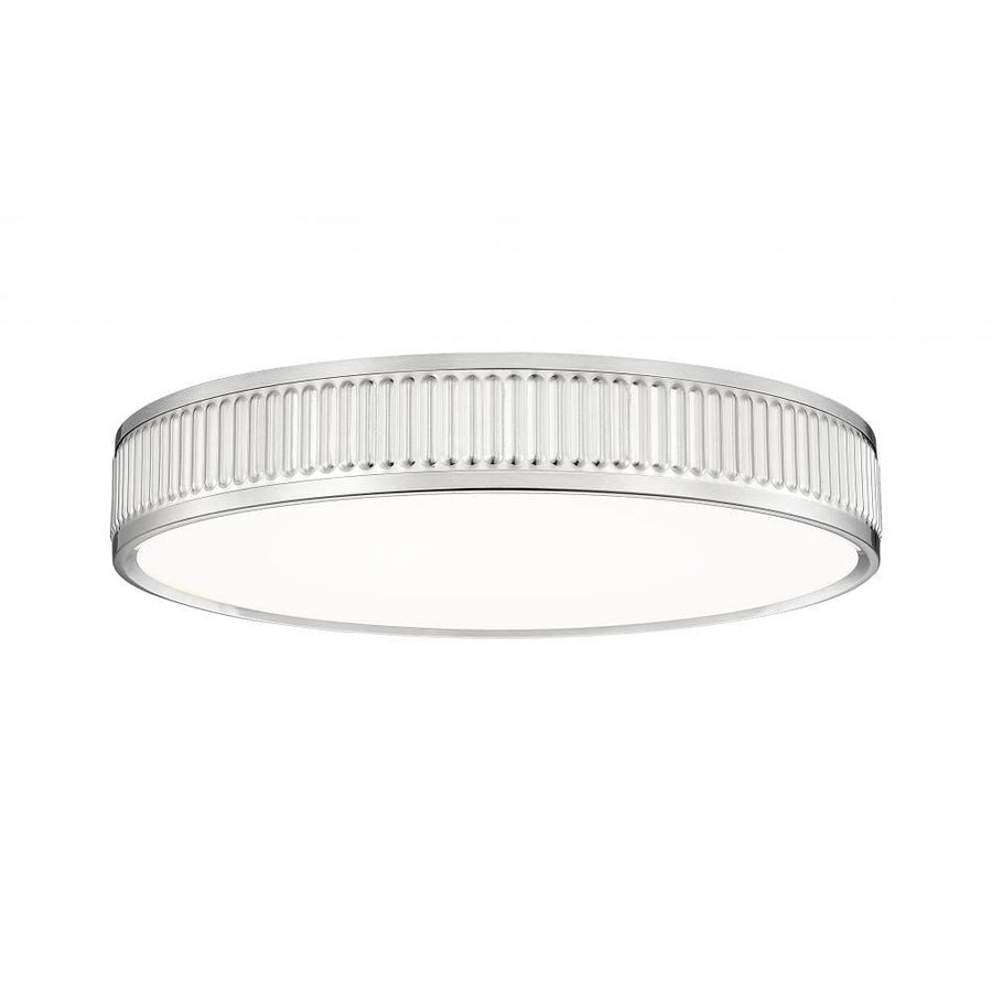 1 Light Flush Mount Light-Frosted