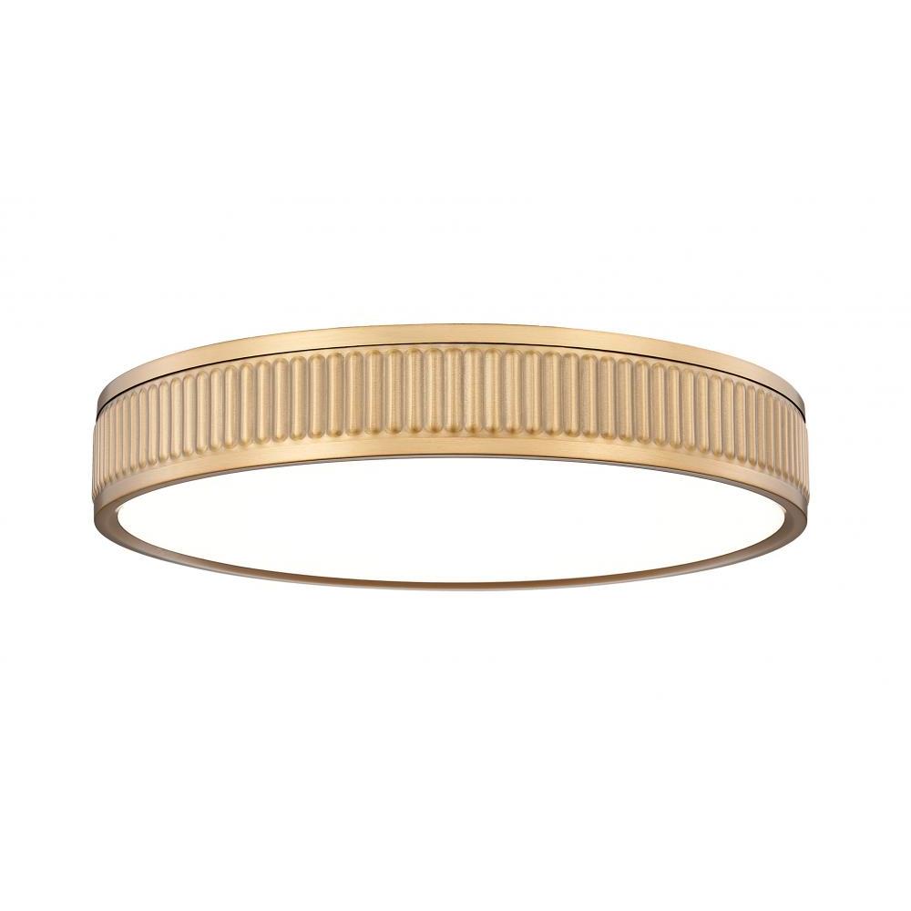 1 Light Flush Mount Light-Frosted