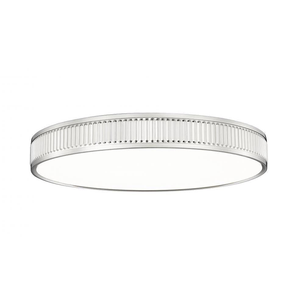 1 Light Flush Mount Light-Frosted