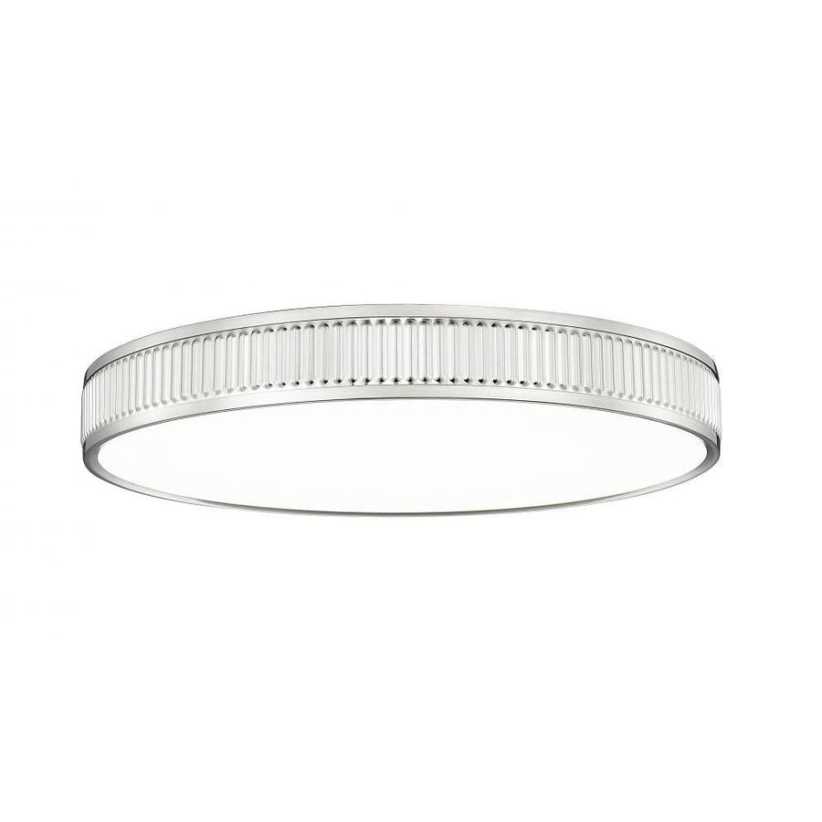 1 Light Flush Mount Light-Frosted