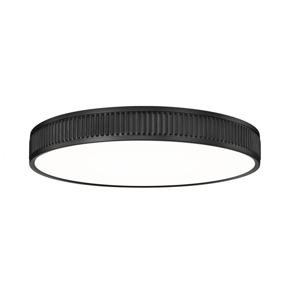 Z-Lite Lighting 1013F20-MB-LED Flush Mount - Black