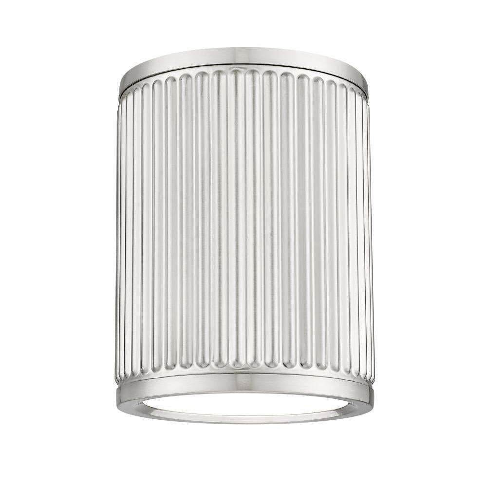 1 Light Flush Mount Light-Frosted
