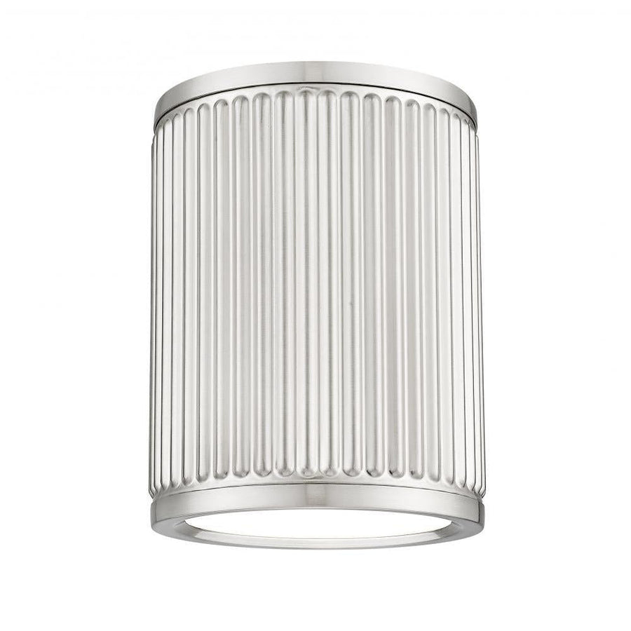 1 Light Flush Mount Light-Frosted