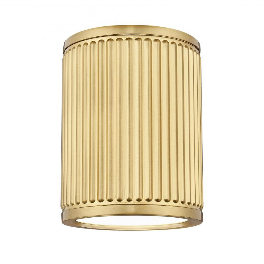 1 Light Flush Mount Light-Frosted