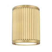 1 Light Flush Mount Light-Frosted