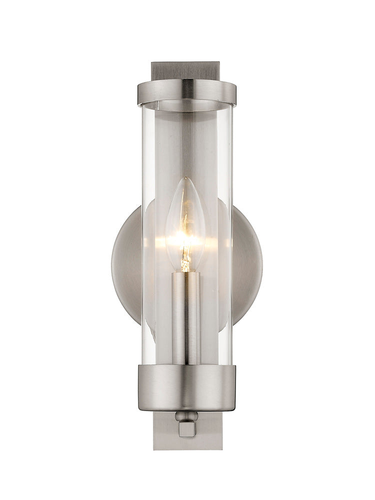 Livex Lighting CASTLETON 10141-91 Sconce Transitional - Brushed Nickel