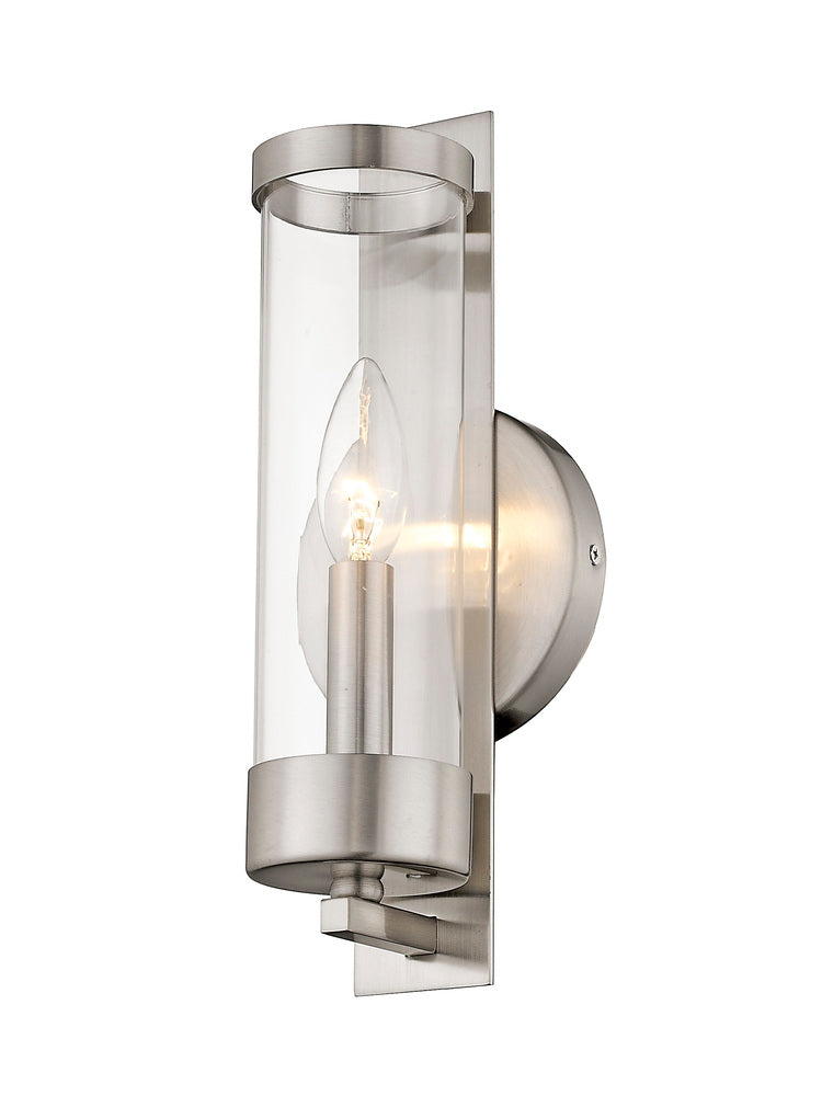 Livex Lighting CASTLETON 10141-91 Sconce Transitional - Brushed Nickel