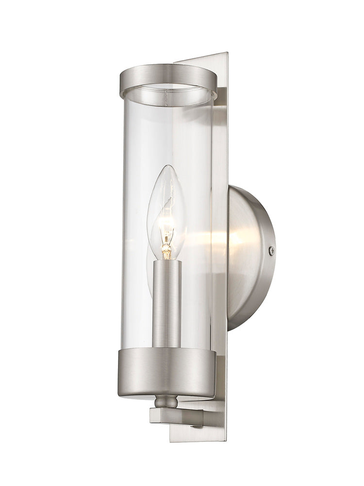 Livex Lighting CASTLETON 10141-91 Sconce Transitional - Brushed Nickel