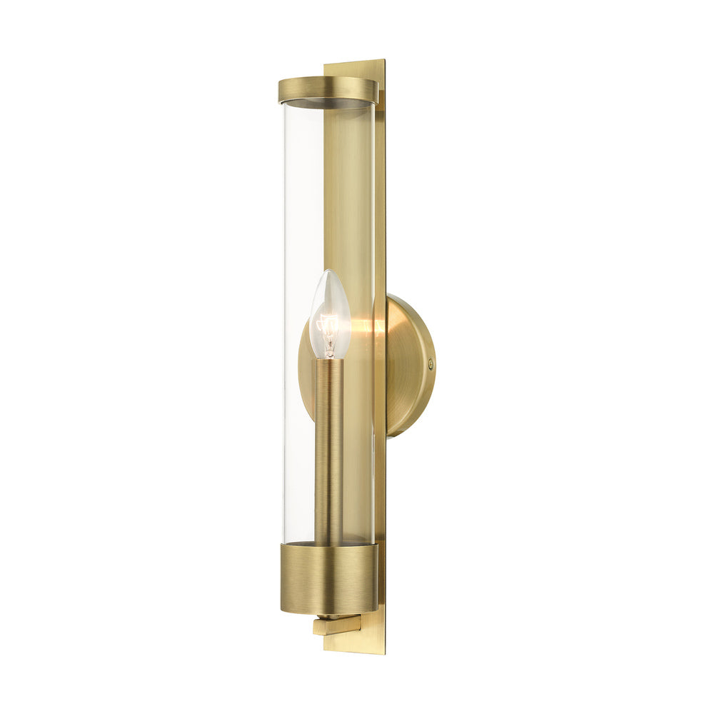 Livex Lighting CASTLETON 10142-01 Bathroom Fixture Modern - Antique Brass