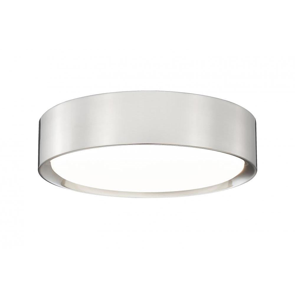 Z-Lite Lighting 1014F12-BN-LED Flush Mount - Nickel