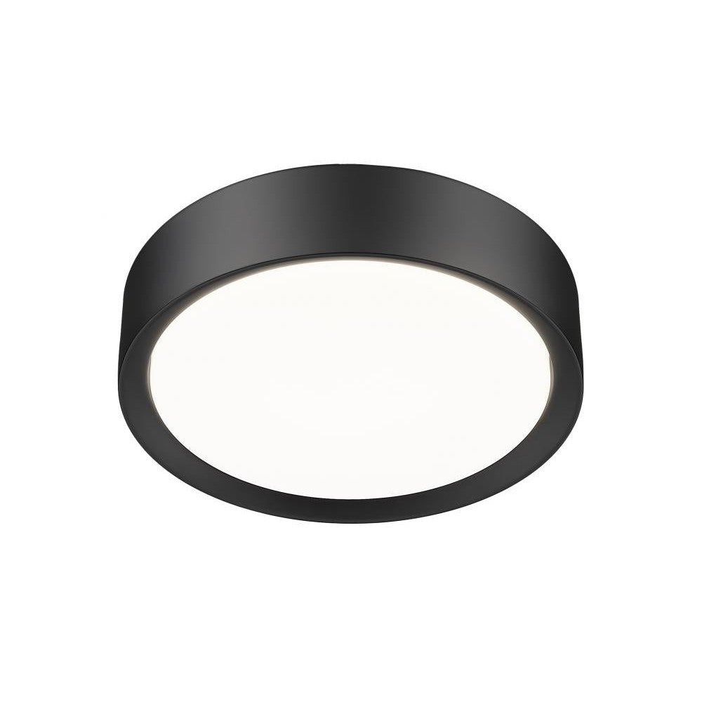 Z-Lite Lighting 1014F12-MB-LED Flush Mount - Black