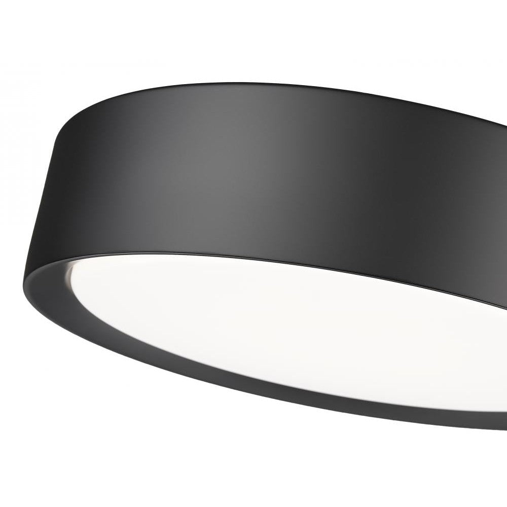 Z-Lite Lighting 1014F12-MB-LED Flush Mount - Black