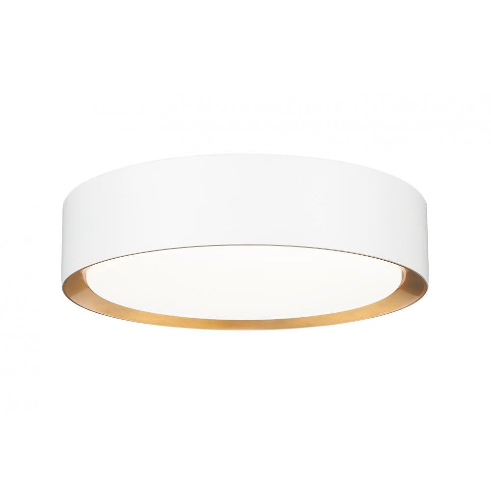 Z-Lite Lighting 1014F12-MW-MGLD-LED Flush Mount - Gold