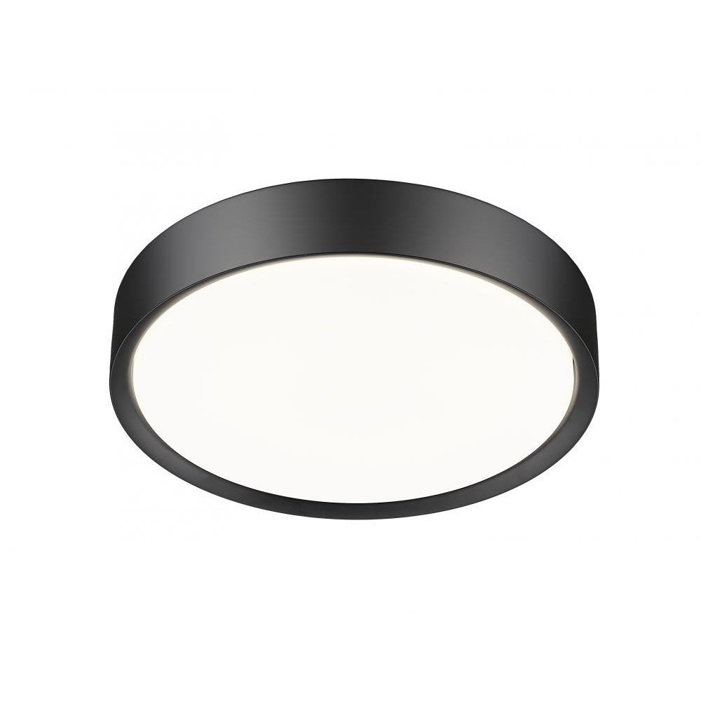 Z-Lite Lighting 1014F16-MB-LED Flush Mount - Black