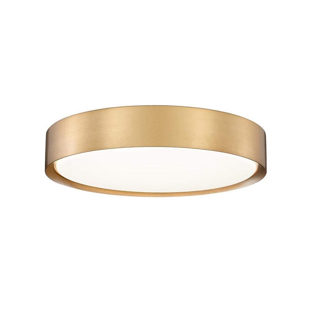 1 Light Flush Mount Light-Frosted