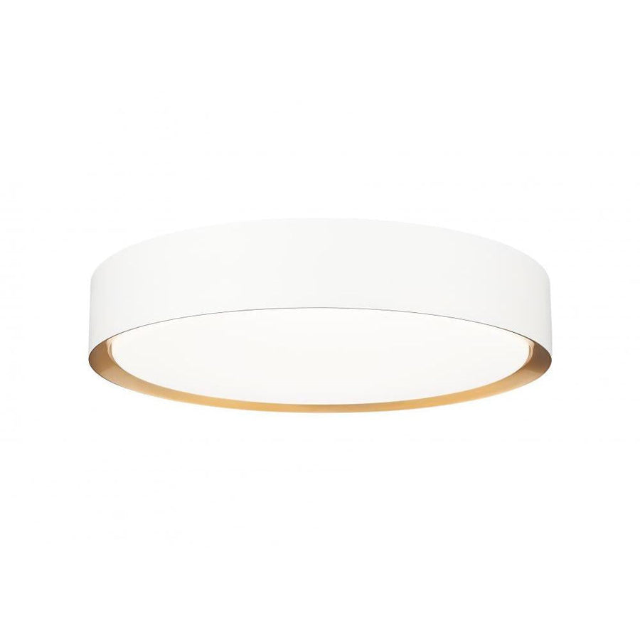 1 Light Flush Mount Light-Frosted