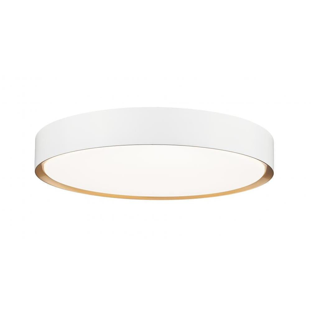 1 Light Flush Mount Light-Frosted