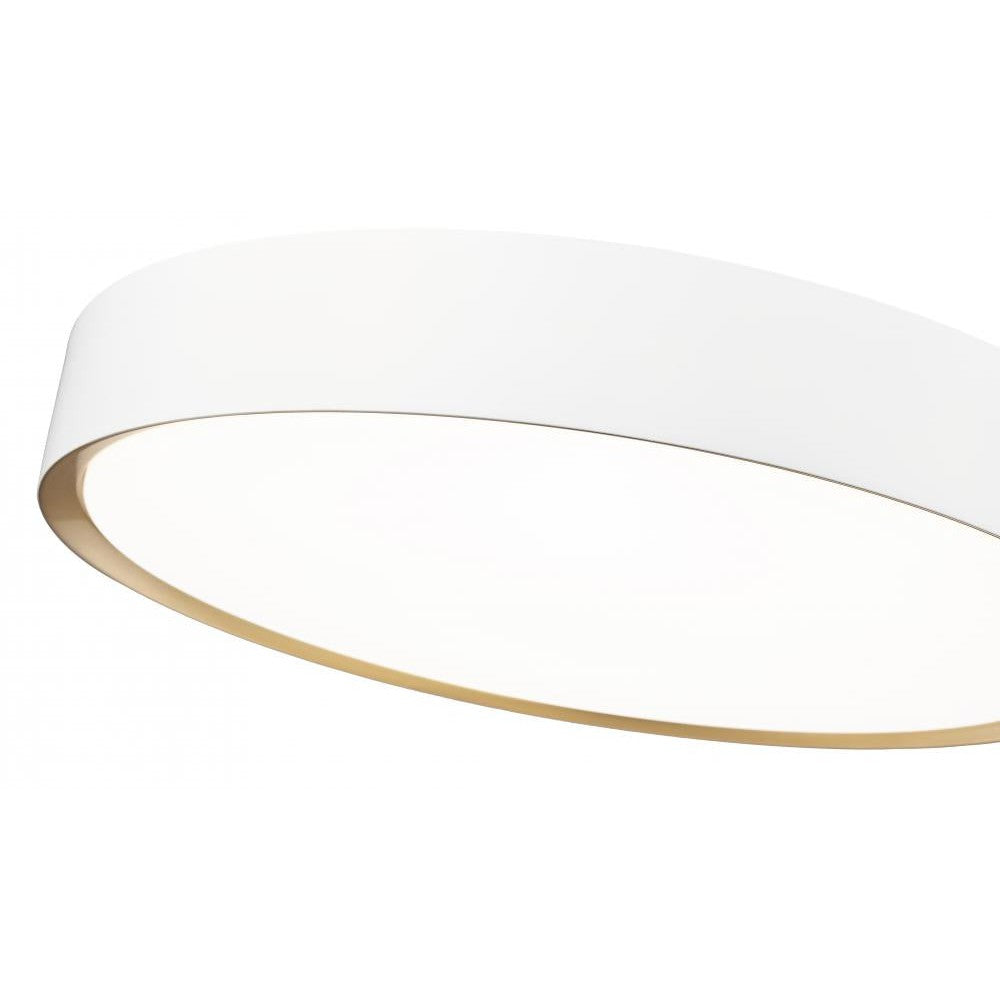 Z-Lite Lighting 1014F20-MW-MGLD-LED Flush Mount - Gold