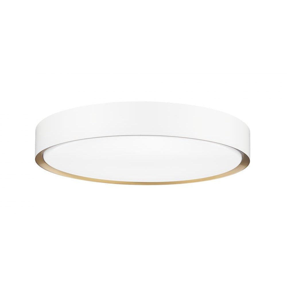 Z-Lite Lighting 1014F20-MW-MGLD-LED Flush Mount - Gold