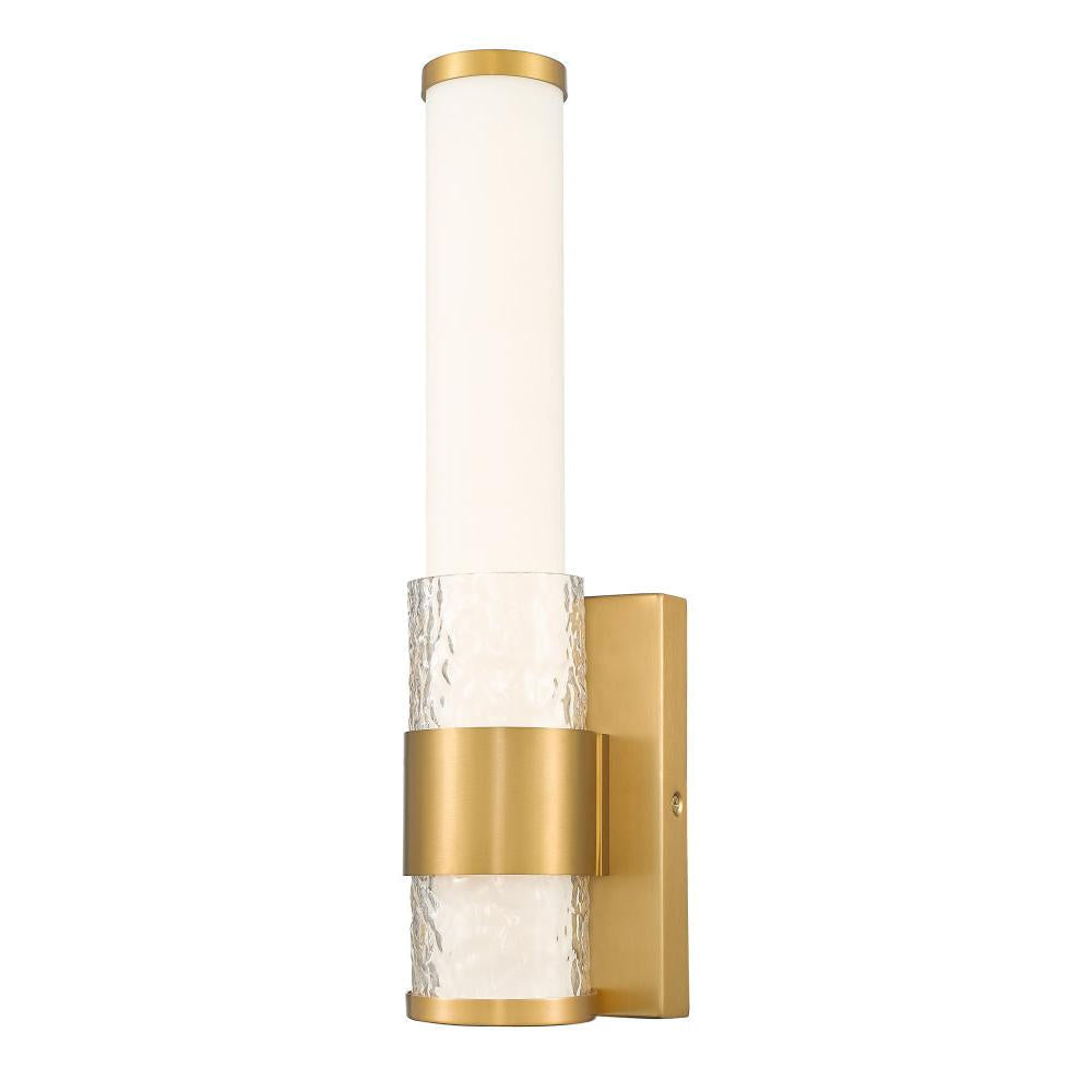 1 Light Wall Sconce-Matte Opal