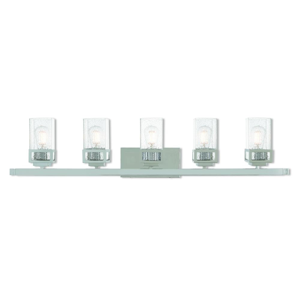 Livex Lighting HARDING 10155-05 Bathroom Fixture Transitional - Polished Chrome