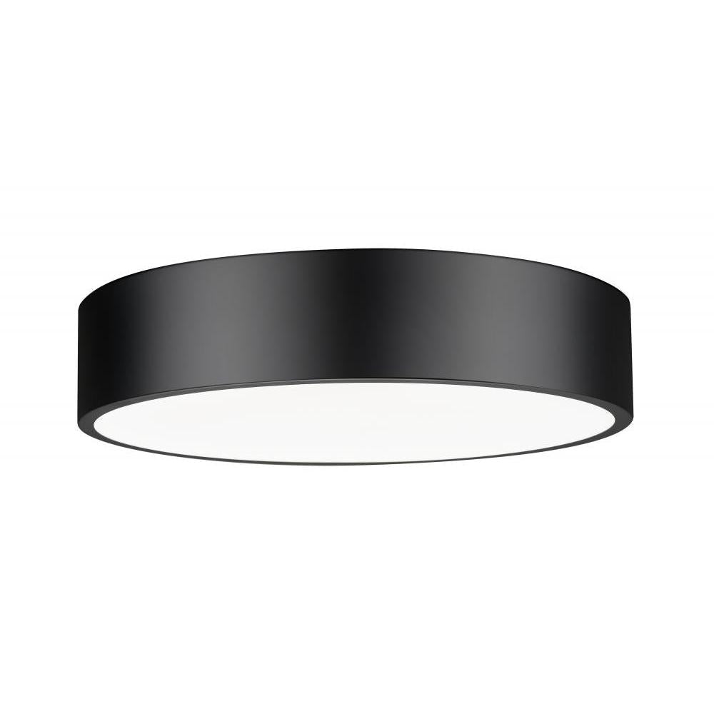Z-Lite Lighting 1017F20-MB-LED Flush Mount - Black