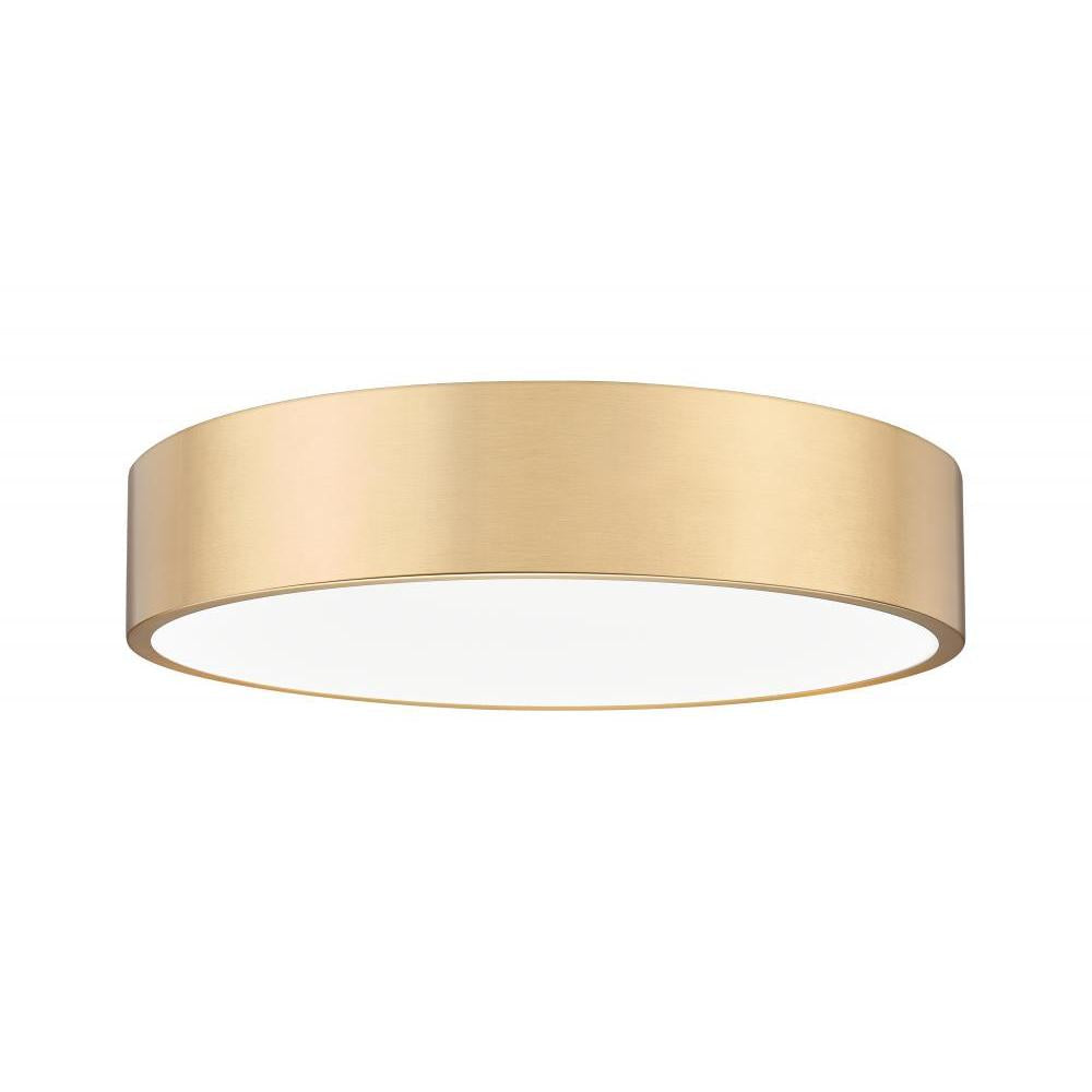 1 Light Flush Mount Light-Frosted