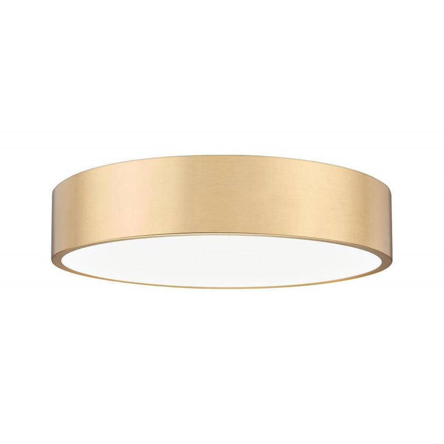1 Light Flush Mount Light-Frosted