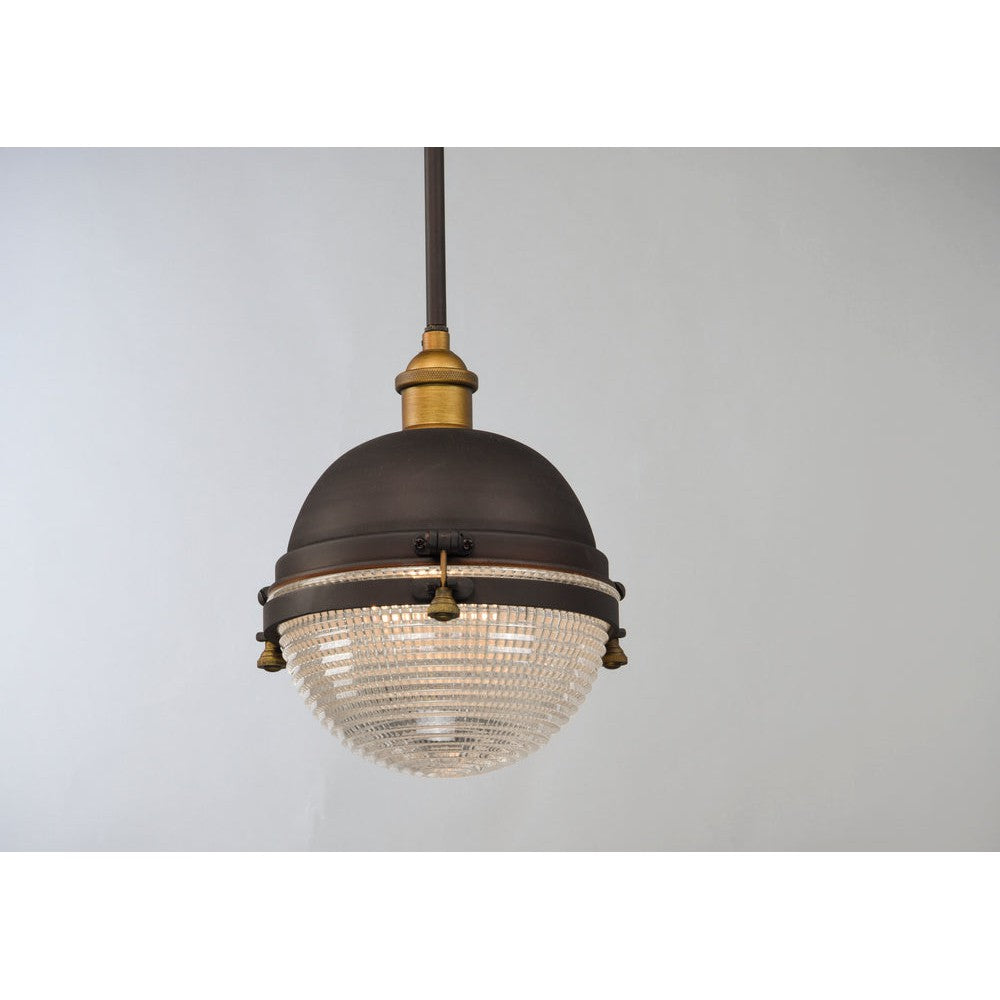 Maxim Lighting PORTSIDE 10184OIAB Pendant Country Rustic - Antique Brass